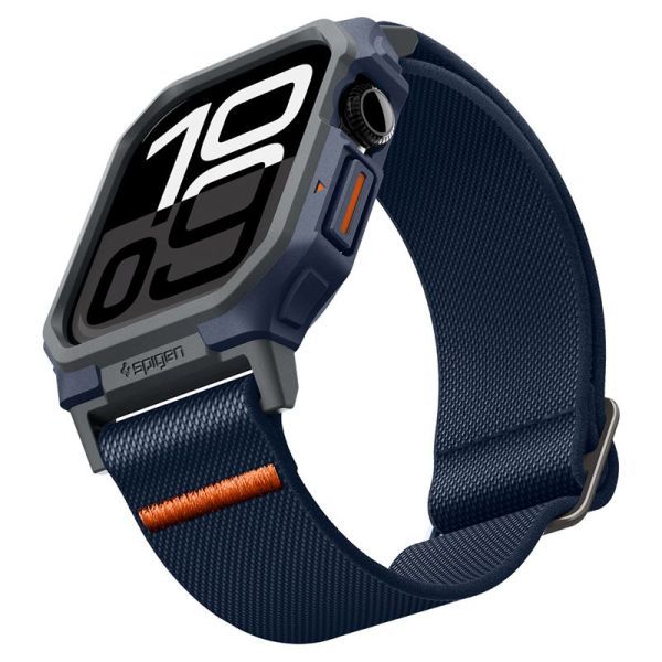Чохол з ремінцем Spigen Lite Fit Pro Navy Blue для Apple Watch 11 | 10 (46mm) (ACS08925) фото 3