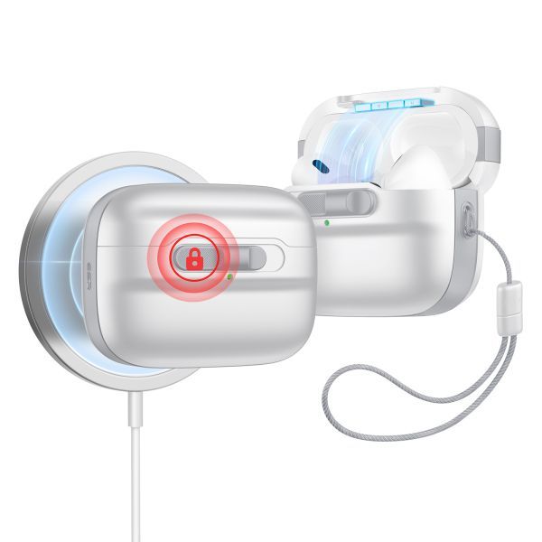 Чохол з ремінцем ESR Pulse FlickLock Case (HaloLock) White для AirPods Pro 2 (2022) (1C0080202)
