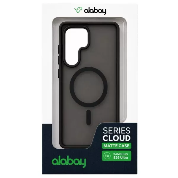 Чохол Alabay Matte Cloud Series Black для Samsung Galaxy S26 Ultra фото 2