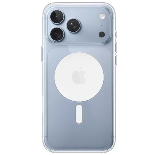 Оригінальний прозорий чохол Apple Clear Case With MagSafe Transparent для iPhone 18 Pro Max | 17 Pro Max (MKDV4) фото 2
