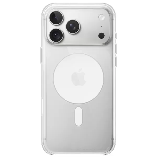 Оригінальний прозорий чохол Apple Clear Case With MagSafe Transparent для iPhone 18 Pro | 17 Pro (MKDU4) фото 3