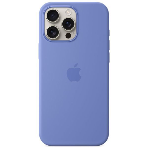 Силіконовий чохол CasePro Silicone Case with MagSafe (Camera Control) Periwinkle для iPhone 16 Pro Max фото 3