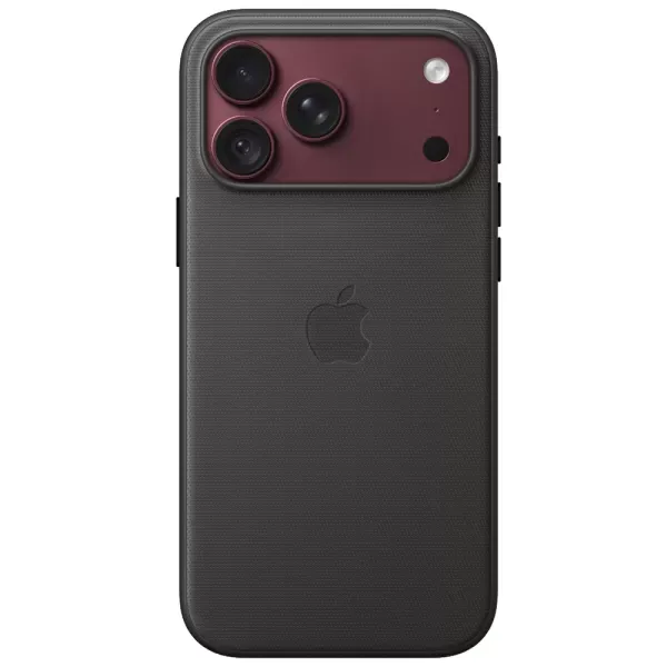 Оригінальний чохол Apple TechWoven Case With MagSafe Black для iPhone 18 Pro | 17 Pro (MKD64)
