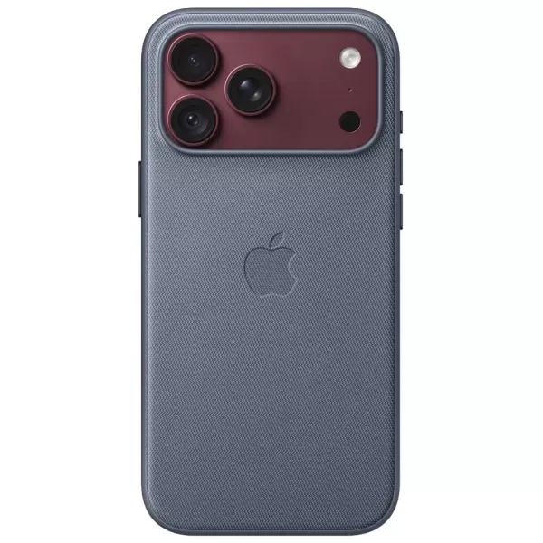 Оригінальний чохол Apple TechWoven Case With MagSafe Chambray Blue для iPhone 18 Pro | 17 Pro (MKD54)