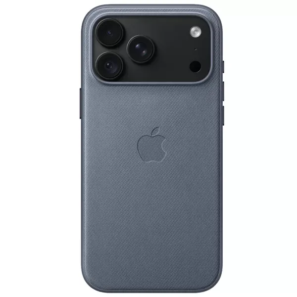 Оригінальний чохол Apple TechWoven Case With MagSafe Chambray Blue для iPhone 18 Pro | 17 Pro (MKD54) фото 2