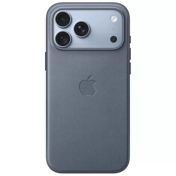 Оригінальний чохол Apple TechWoven Case With MagSafe Chambray Blue для iPhone 18 Pro | 17 Pro (MKD54) фото 3