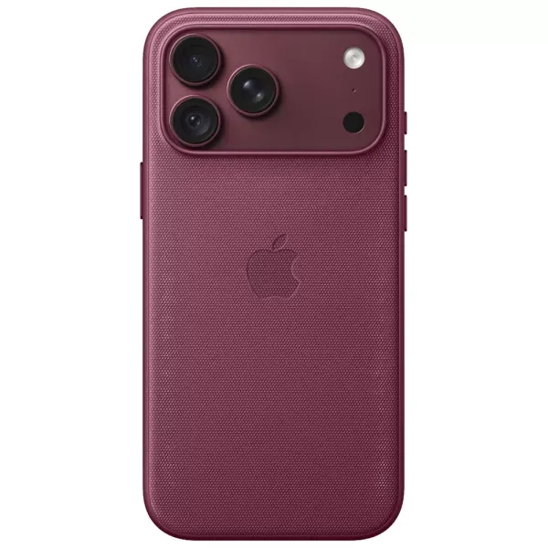 Оригінальний чохол Apple TechWoven Case With MagSafe Mulberry для iPhone 18 Pro | 17 Pro (MKD24)