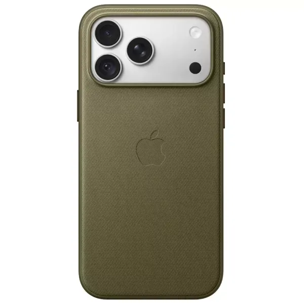 Оригінальний чохол Apple TechWoven Case With MagSafe Olive для iPhone 18 Pro Max | 17 Pro Max (MKDP4) фото 3