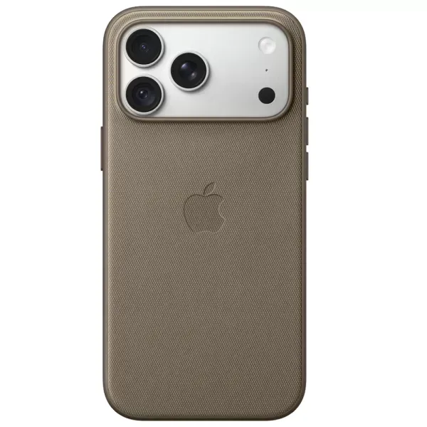 Оригінальний чохол Apple TechWoven Case With MagSafe Taupe для iPhone 18 Pro | 17 Pro (MKD44) фото 3