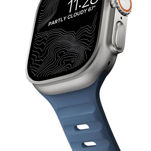 Спортивний ремінець Nomad Sport Band Naval Blue для Apple Watch 49мм | 46мм | 45мм | 44мм (NM014919858) фото 2