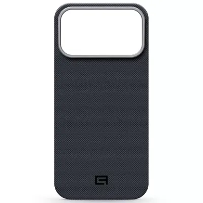 Чохол ArmorStandart BlackIcon Aramid Plain MagCase Black для iPhone 17 Pro Max (ARM90161)
