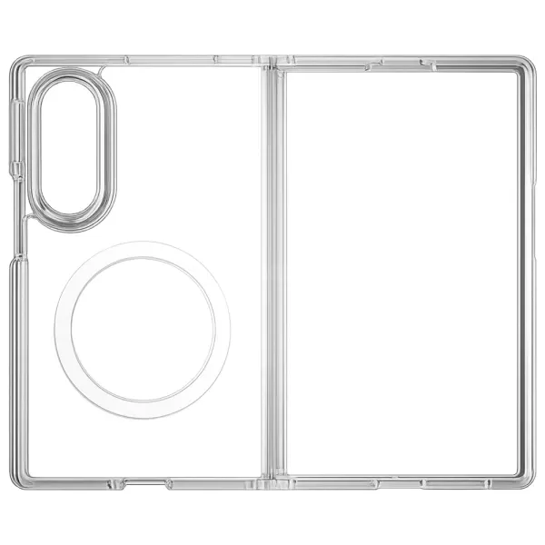 Прозорий чохол ArmorStandart Clear MagCase Transparent для Samsung Galaxy Fold 8 5G (ARM91546) фото 3