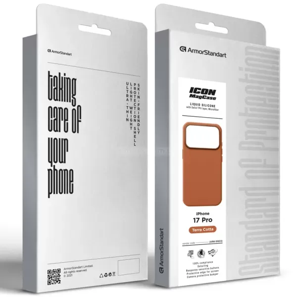 Чохол ArmorStandart ICON2 MagCase Terra Cotta для iPhone 17 Pro (ARM89023) фото 2
