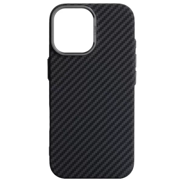 Чохол ArmorStandart LikeCarbon2 MagCase Carbon Black для iPhone 17 (ARM86257) фото 2