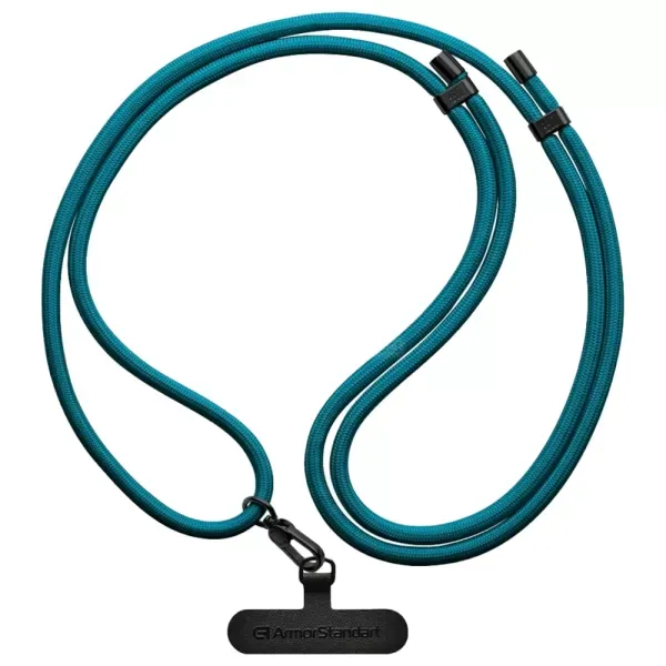 Ремінець для смартфона ArmorStandart Rope Black Denim with Dark holder (ARM76096)