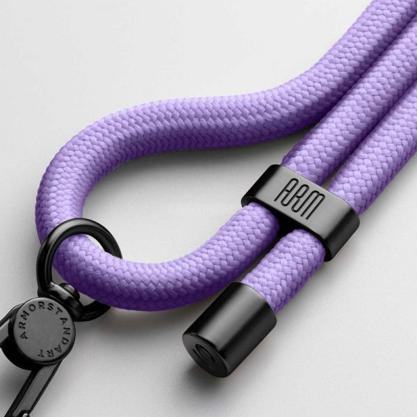Ремінець для смартфону ArmorStandart Rope Black Lavander with Dark holder (ARM67197) фото 2
