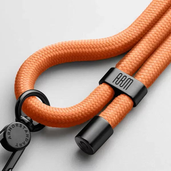Ремінець для смартфону ArmorStandart Rope Black Tangerine with Dark Holder (ARM76094) фото 2