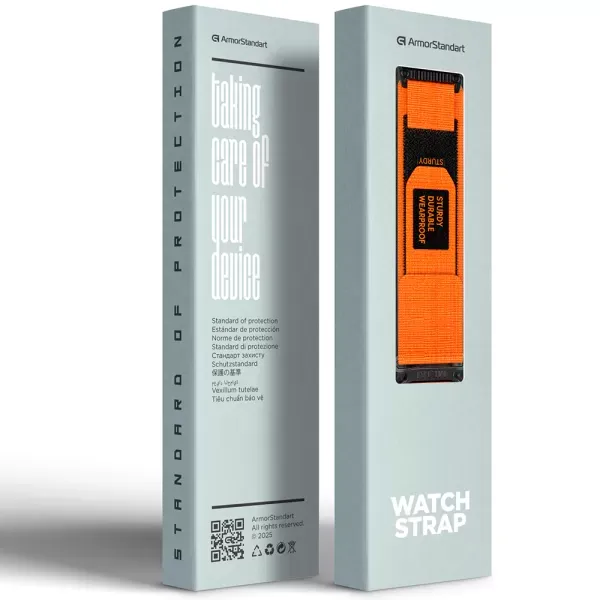 Ремінець ArmorStandart Scout Orange для Garmin 22мм (ARM85705) фото 3