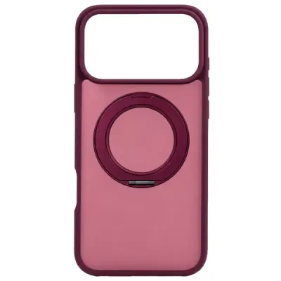 Чохол із підставкою ArmorStandart Unit Stand2 Dark Cherry для iPhone 18 Pro Max | 17 Pro Max (ARM92337)