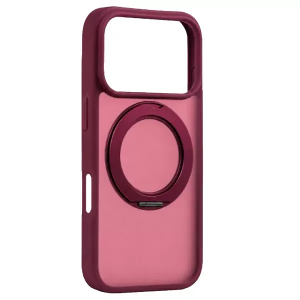 Чохол із підставкою ArmorStandart Unit Stand2 Dark Cherry для iPhone 18 Pro Max | 17 Pro Max (ARM92337) фото 2
