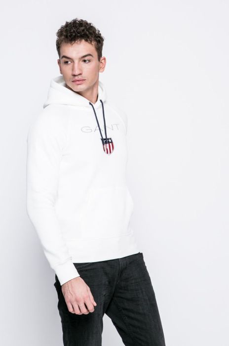 Gant - Кофта колір білий (674975) Gant - Кофта колір білий (674975)
