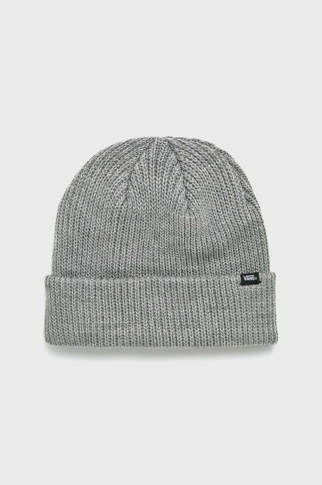 Vans - Шапка Core Basic Beanie колір сірий