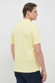 Бавовняне поло Lacoste колір жовтий однотонний L1212-001