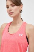 Топ для тренувань Under Armour Tech Twist колір рожевий