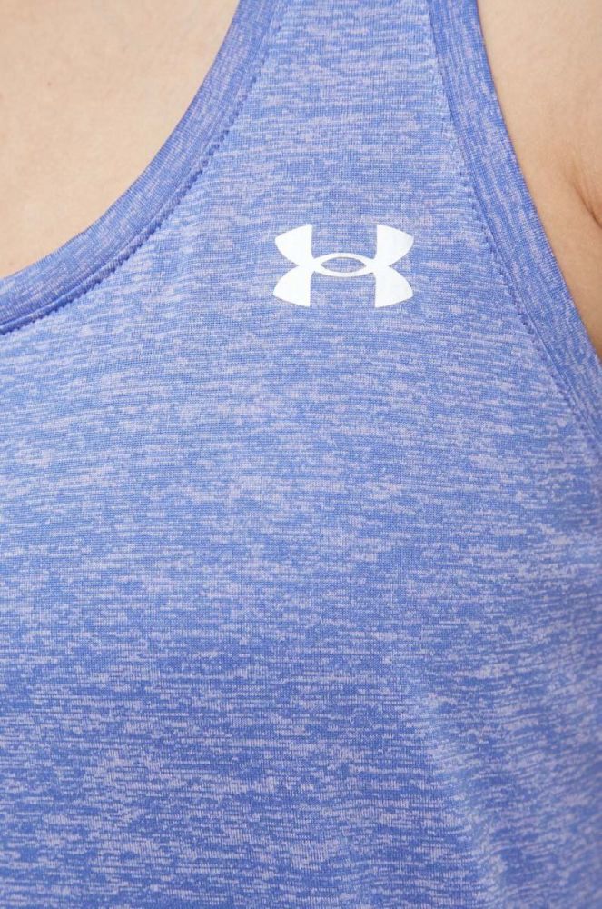 Топ для тренувань Under Armour Tech Twist колір фіолетовий фото 5