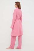 Lauren Ralph Lauren Халат колір рожевий (3536605)