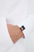 Кофта Ellesse чоловіча колір білий з капюшоном з принтом shs02216-athlGREY
