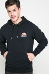Кофта Ellesse чоловіча колір чорний з капюшоном з принтом shs02216-athlGREY