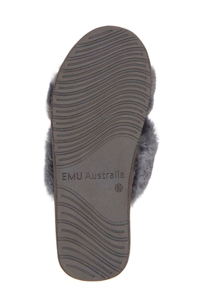 Emu Australia - Тапочки Mayberry колір сірий фото 5
