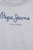 Pepe Jeans - Дитячий лонгслів New Herman 92-180 cm колір сірий