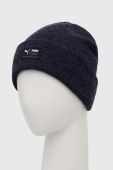 Шапка Puma колір синій з товстого трикотажу 217390-ORCHID