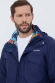 Куртка outdoor Columbia Bugaboo II Fleece Interchange колір синій