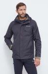 Куртка outdoor Columbia Bugaboo II Fleece Interchange колір сірий