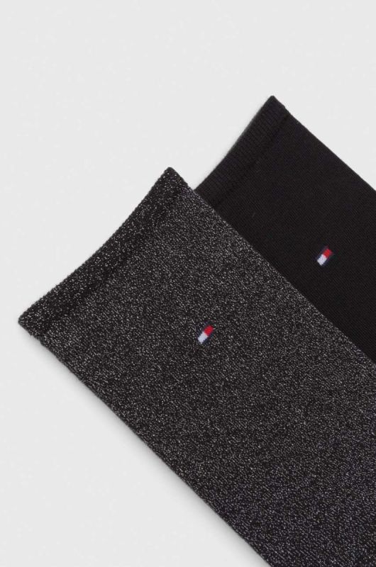 Шкарпетки Tommy Hilfiger 2-pack жіночі колір чорний (3514474) фото 2