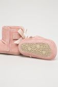 UGG - Дитячі чоботи Jesse Bow II колір рожевий