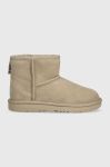 UGG Дитячі черевики Classic Mini II колір бежевий UGG Дитячі черевики Classic Mini II колір бежевий