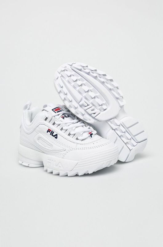 Fila - Дитячі черевики Disruptor колір білий (744558) фото 2