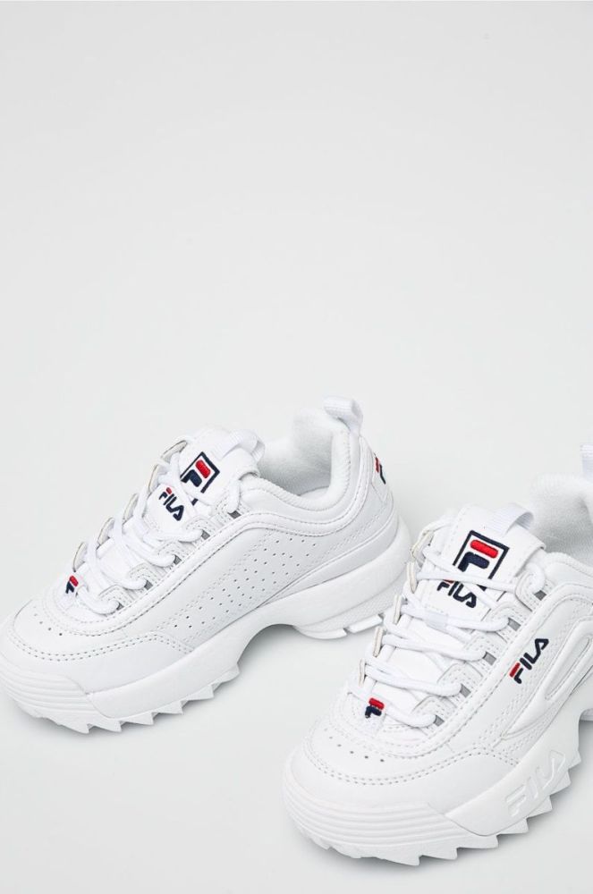 Fila - Дитячі черевики Disruptor колір білий (744558) фото 4