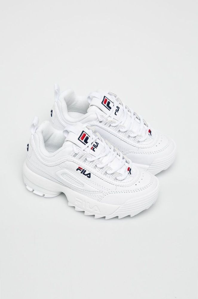 Fila - Дитячі черевики Disruptor колір білий (744558) фото 5