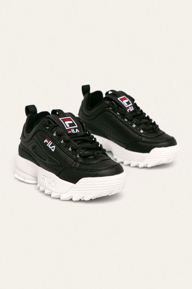 Fila - Дитячі черевики Disruptor колір чорний (746117) фото 2