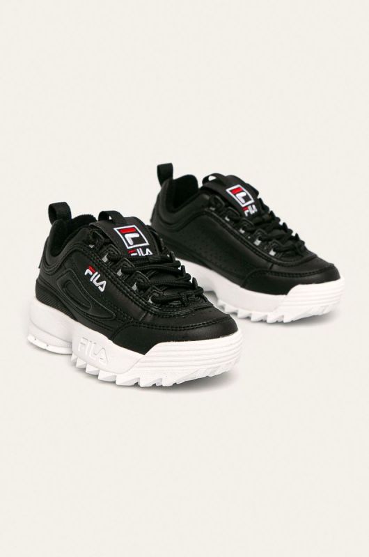 Fila - Дитячі черевики Disruptor колір чорний (746117) фото 2