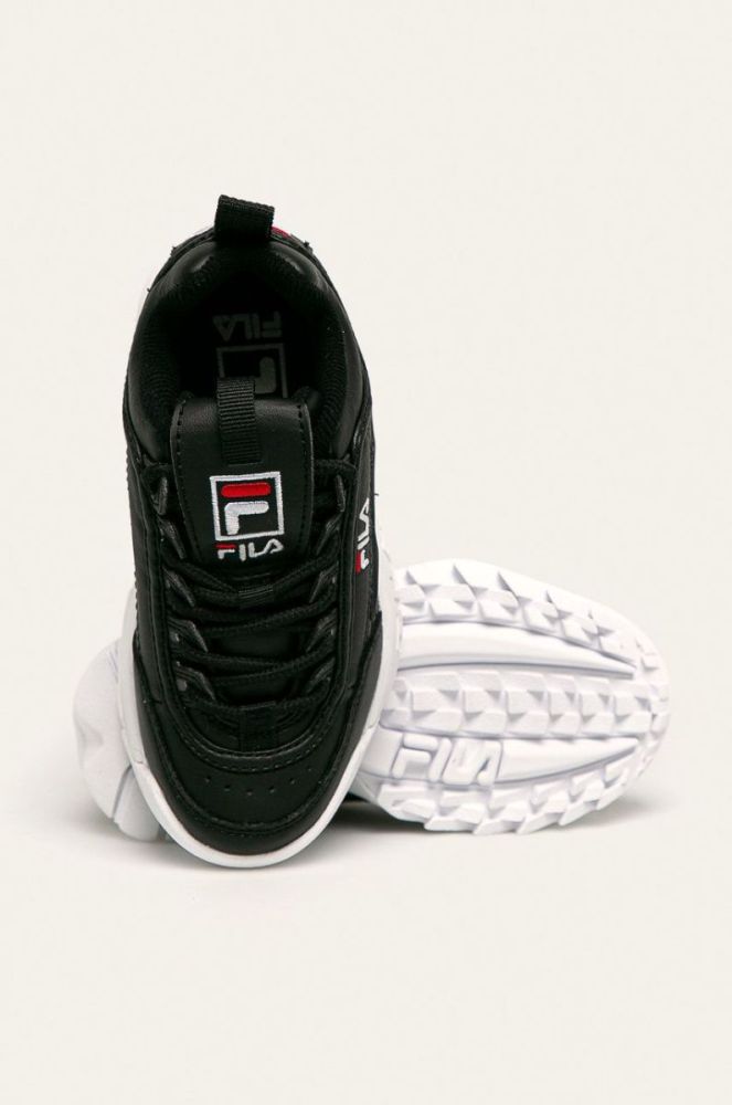 Fila - Дитячі черевики Disruptor колір чорний (746117) фото 3