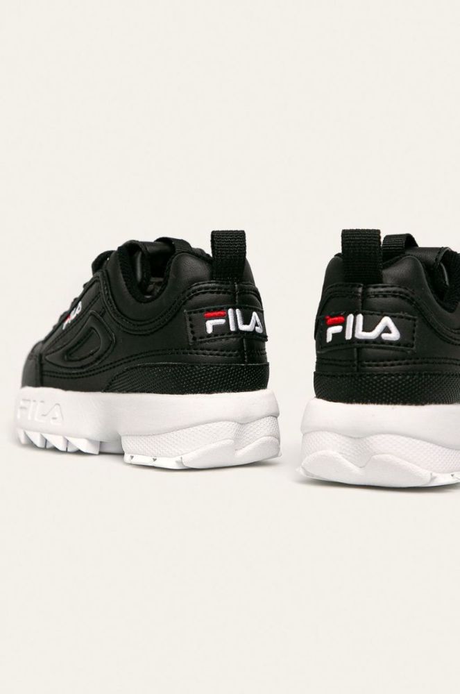 Fila - Дитячі черевики Disruptor колір чорний (746117) фото 4