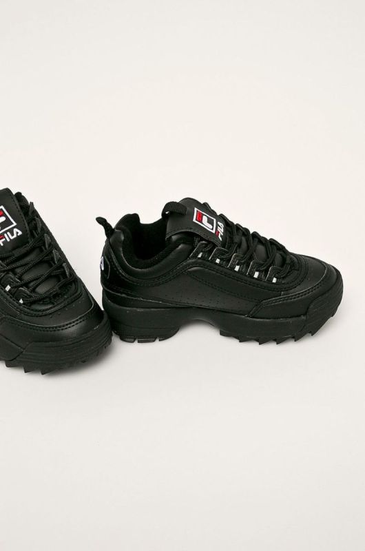 Fila - Черевики колір чорний фото 2