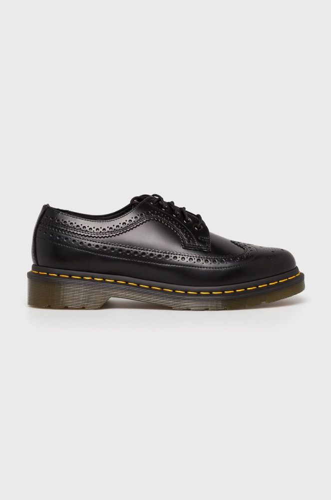 Шкіряні туфлі Dr. Martens 3989 чоловічі колір чорний DM22210001.3989.YS-Black