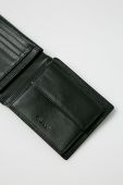 Guess Jeans - Шкіряний гаманець колір чорний